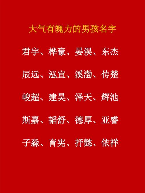 男孩宪的名字 属牛男孩最<font color='red'>吉利</font>的名字独一无二